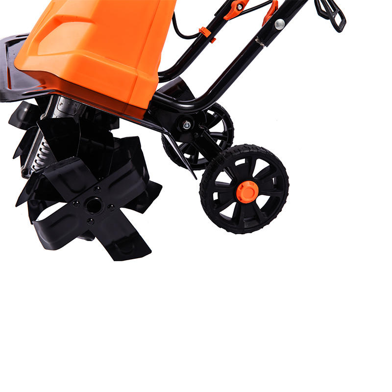 OT7A503A Electric Tiller Copper Motor Electric Garden Tool Removable 6 Blades 1500W Adjustable Farming Rotary