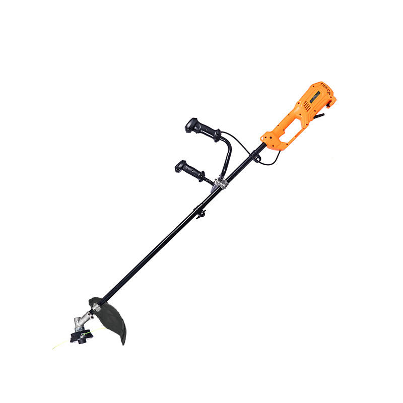 OT7E201B Electric Brush Cutter Grass Trimmer 1200W Copper Motor Professinal Blades Bicycle Handle