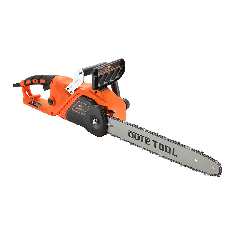 OT7C113 In Line Motor Chain Saw  Double Brake  Powerful 2400W Copper Motor  distinctive design