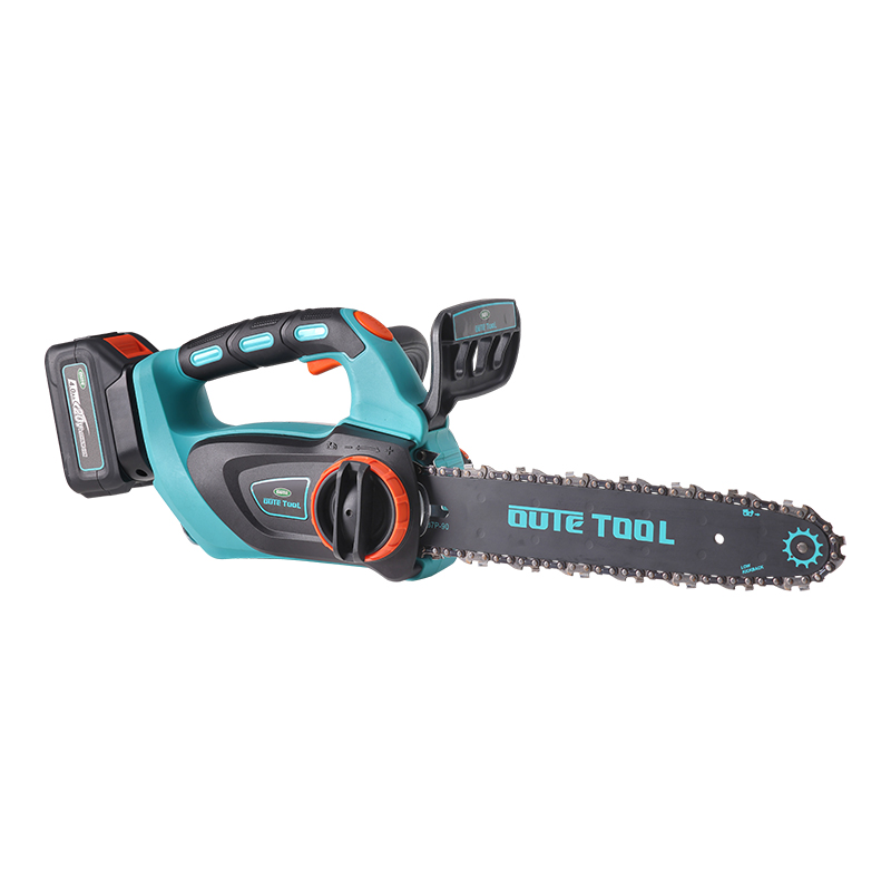 Outetool Lithium Brushless Cordless Compact Chainsaw with Top Handle, Great For Tree Felling Limbing, Pruning, and Firewood, 12