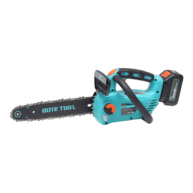 Outetool Lithium Brushless Cordless Compact Chainsaw with Top Handle, Great For Tree Felling Limbing, Pruning, and Firewood, 12