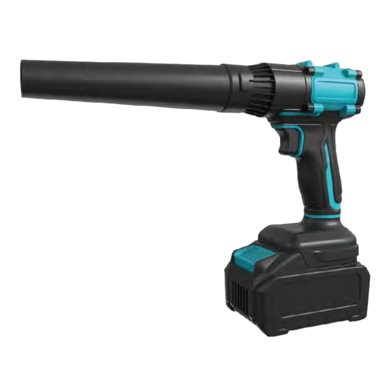OT8E501 20V Cordless Handheld Leaf Blower, Stepless Variable Speed Ducted Fan with 4.0Ah Lithium Battery, 70m/s Max Wind Speed for Car Dust, Patio & Small Yard Cleaning
